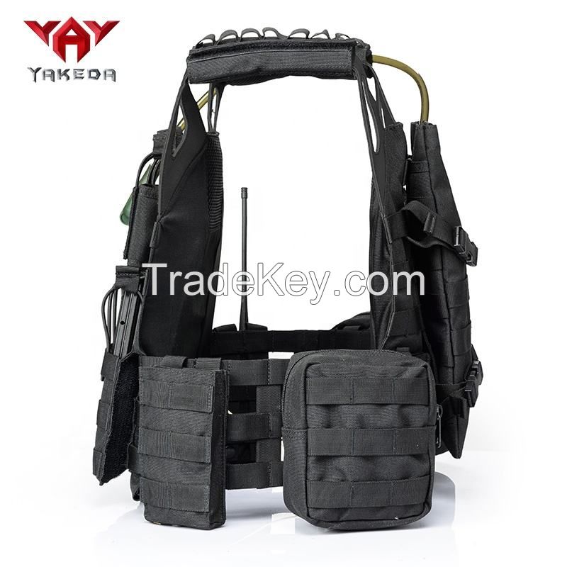 Custom Military SWAT Combat Training air soft with water bladder
