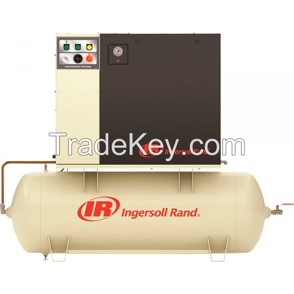 Ingersoll Rand Rotary Screw Compressor  200 Volts, 3 Phase, 7.5 HP, 28 CFM, Model# UP6-7.5-125