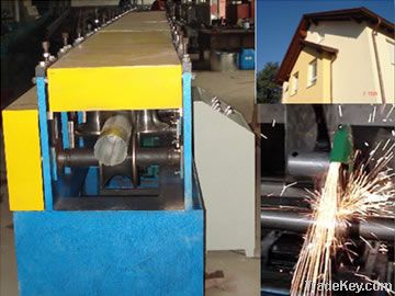 Round Downspout Forming Machine