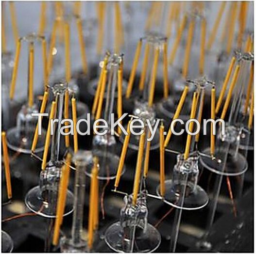 Dimmable E14 4W 8W 400LM WW/CW Candle Bulbs LED Filament Light 90-240V