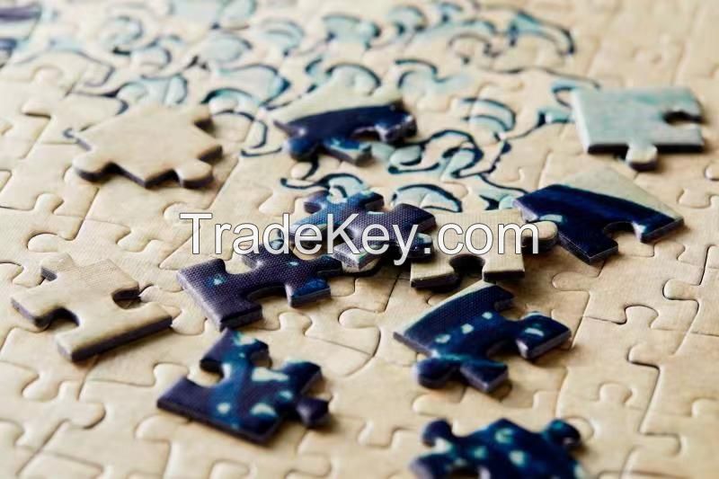 Shuwentoys 1000PCS Great Wave Kanagawa Hokusai Jigsaw Puzzle NEW IN BOX