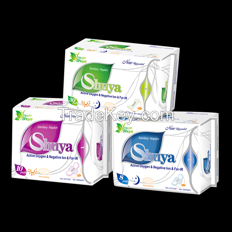 Breathable Anion Sanitary Pad