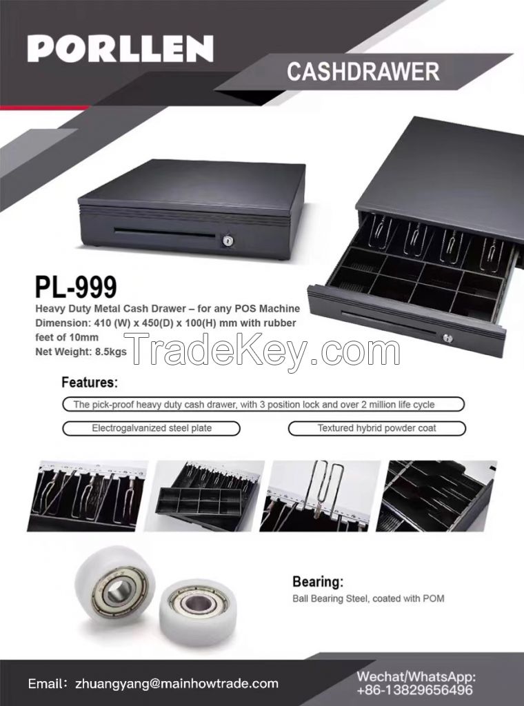 Cash drawer/Money storage for POS system