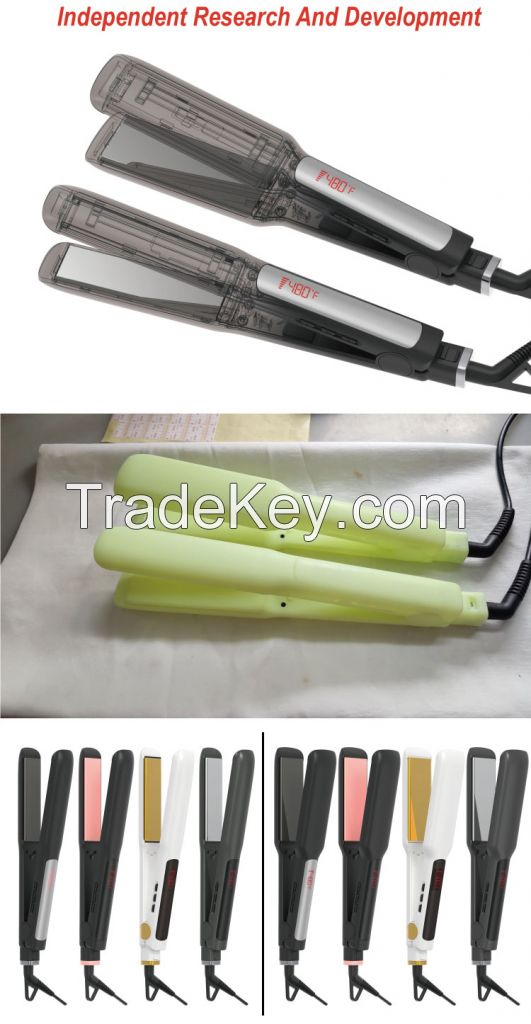 China factory wholesale keratin treatment 480 degrees nano titanium flat iron hair straightener