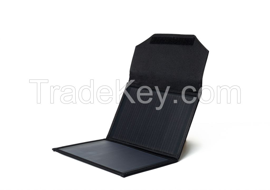 Solar panel ( solar charger) 20W black, 2nd gen