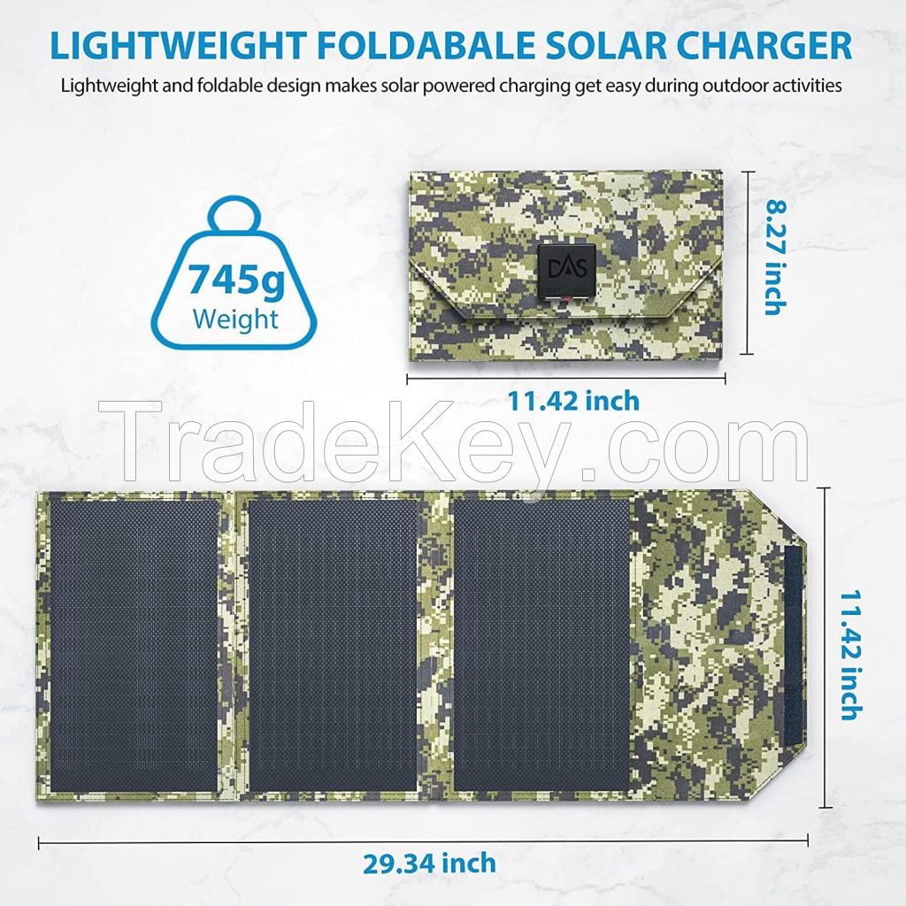  Solar panel ( solar charger) 30W camouflage, 2nd gen