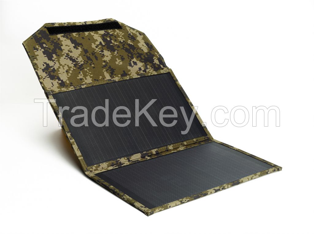 Solar panel ( solar charger) 20W camouflage, 2nd gen