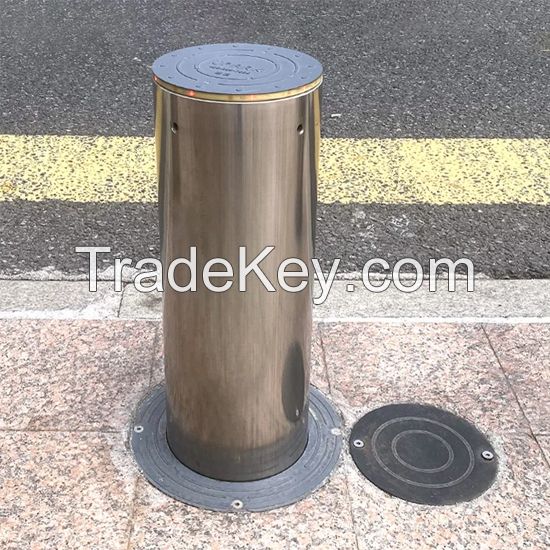UPARK Parking Entrance Anti-collision Automatic Lifting Post Residential Battery Powered Bollard