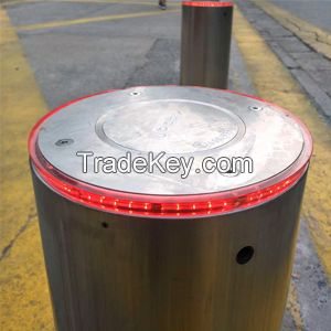 Good Quality Anti-collision Stainless Steel Fixed Bollard Warning Post Home Use Commercial Spaces Flat Top Bollards