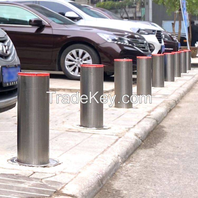 UPARK Reliable Factory Car Parking Spaces Wireless RF Remote Control Automatic Intelligent Integrated Bollards