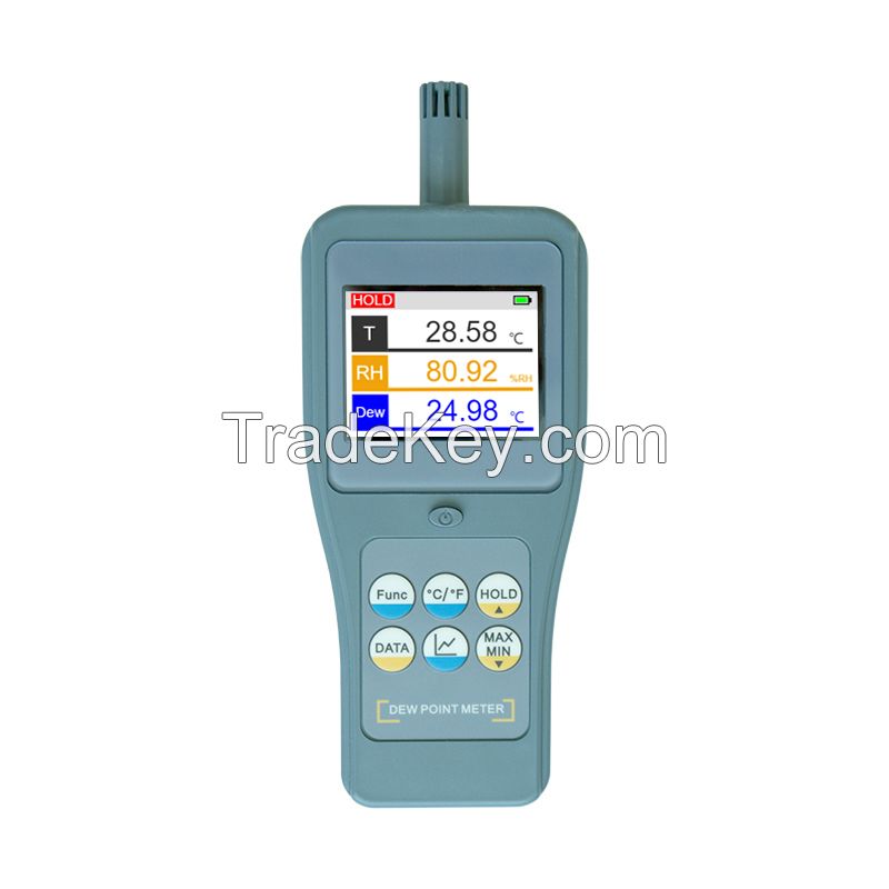 RD2680 Precision Dew Point Temperature Meter with 0.7%RH Humidity Accuracy