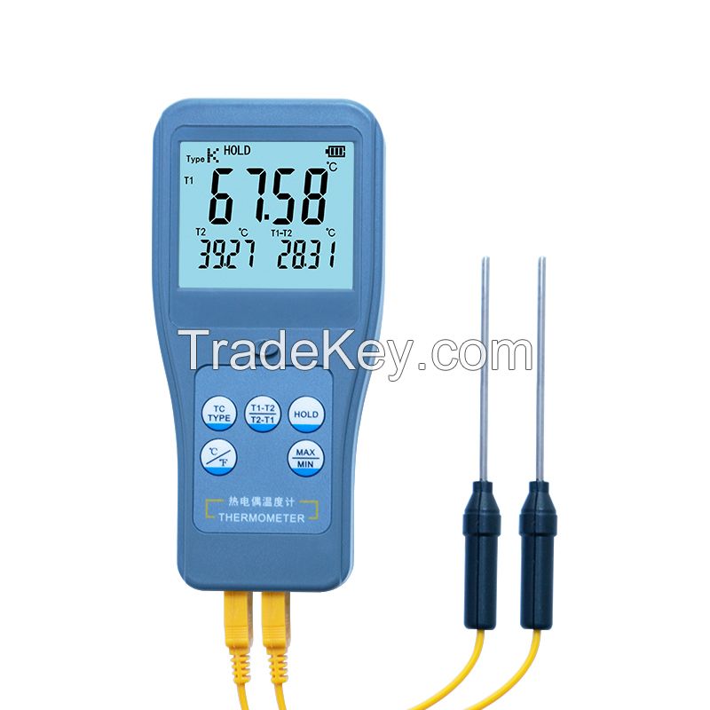 RTM-1102 Dual-channel Thermocouple Thermometer