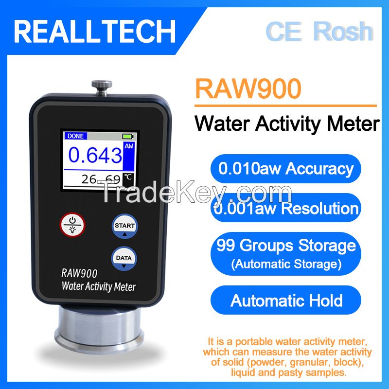 RAW900 High-precision Food Water Activity Meter with 0.010aw Accuracy