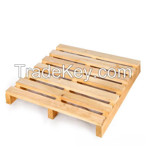 Pine wood pallets for transportation