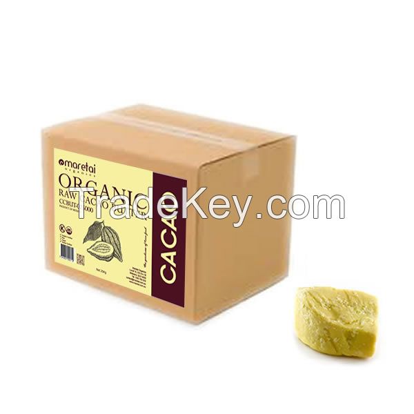 CACAO BUTTER - RAW ORGANIC - 25 KG - EA