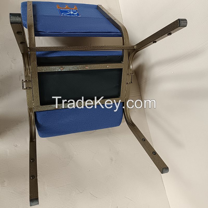 modern design metal chair for conference room and auditorium