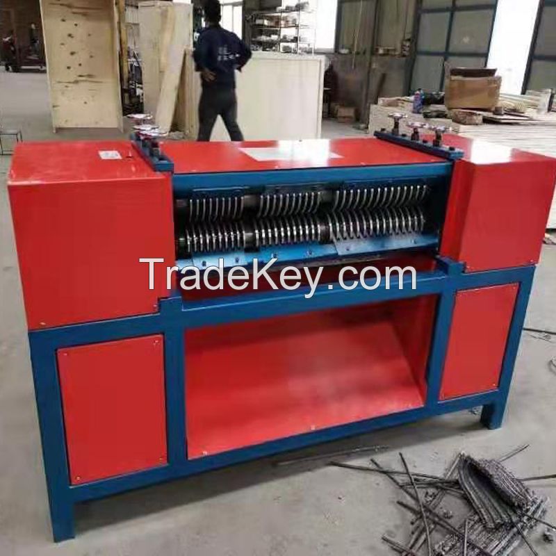 waste scrap Refrigerator radiator peeling machine for sale