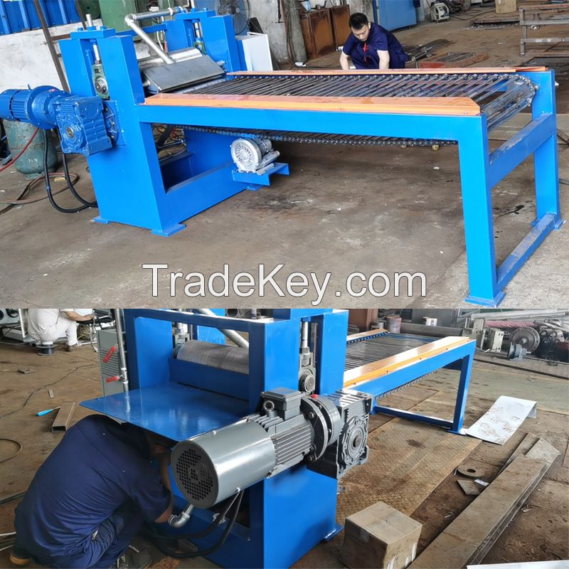 100% recovery Peeling type aluminium decorative wall panel stripping machine