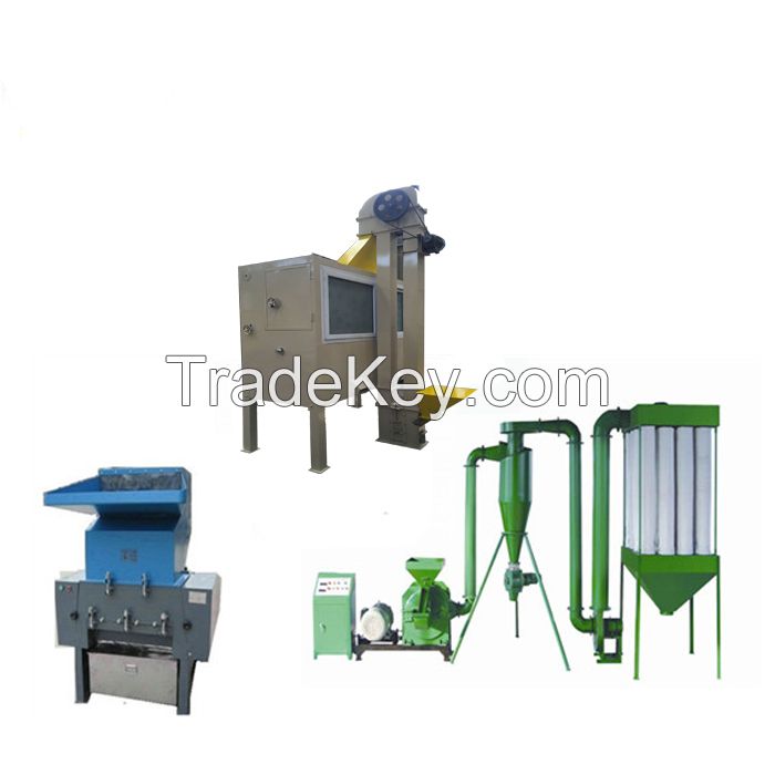 recycling machine aluminum-plastic composite pipe separating equipment