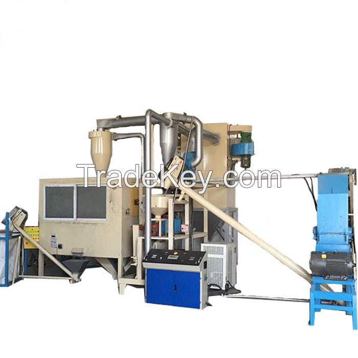 Aluminum pvc separator machine for medical blister recycling