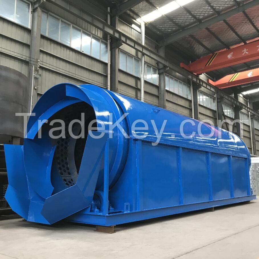 garbage drum screen sorting Stale garbage sorting machine Domestic