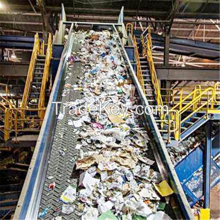 garbage sorting and collection household waste recycling line household waste garbage recycling machine msw waste to energy line