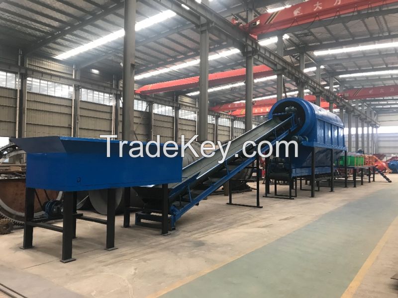 Automatic Urban Garbage Sorting Plant Solid Waste Recycling Line Municipal Waste Recycling Plant