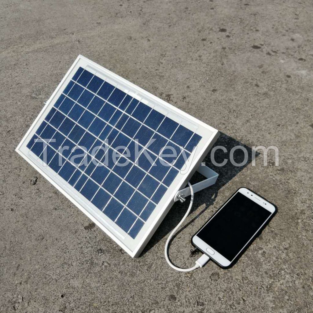 Solar panel monocrystalline 100 watt solar power panel with12V battery for security monitoring detection photovoltaic module
