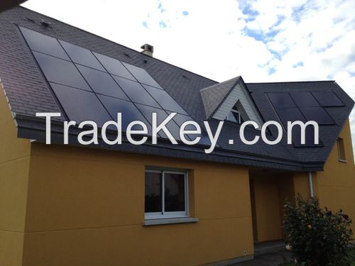 Solar shingle solar panels 465W 470W 475W 480W 485W 490W overlapping solar photovoltaic panels