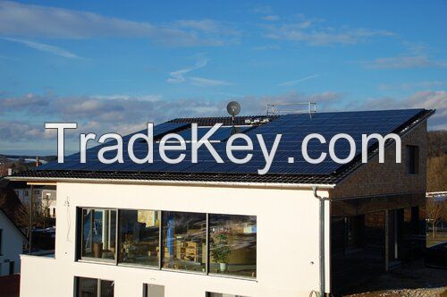 Solar shingle solar panels 465W 470W 475W 480W 485W 490W overlapping solar photovoltaic panels