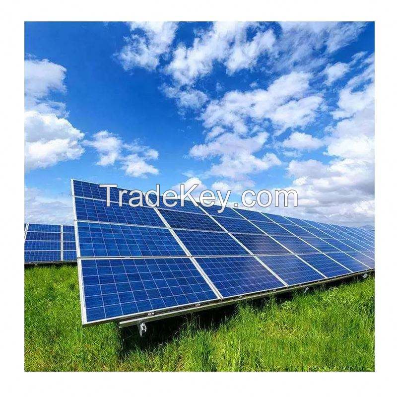 bifacial solar energy panel 500 watt 500w 505W double glass solar panel with lithium battery for storage system
