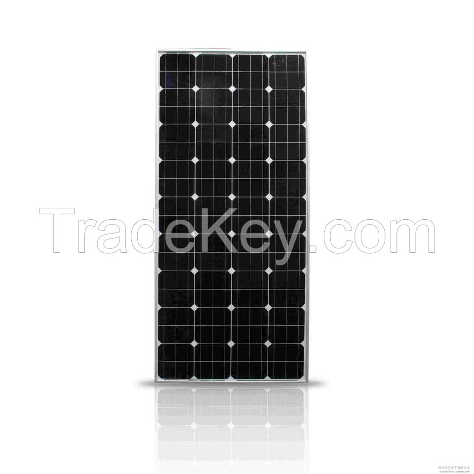 12V small solar panel 100W 105W 110W mono solar panel for solar lighting system with best price