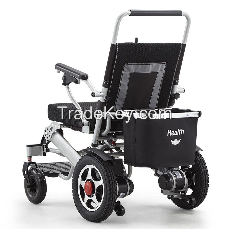 portable folding power assist wheelchair 24V Lead-acid easy drive electric wheelchairs