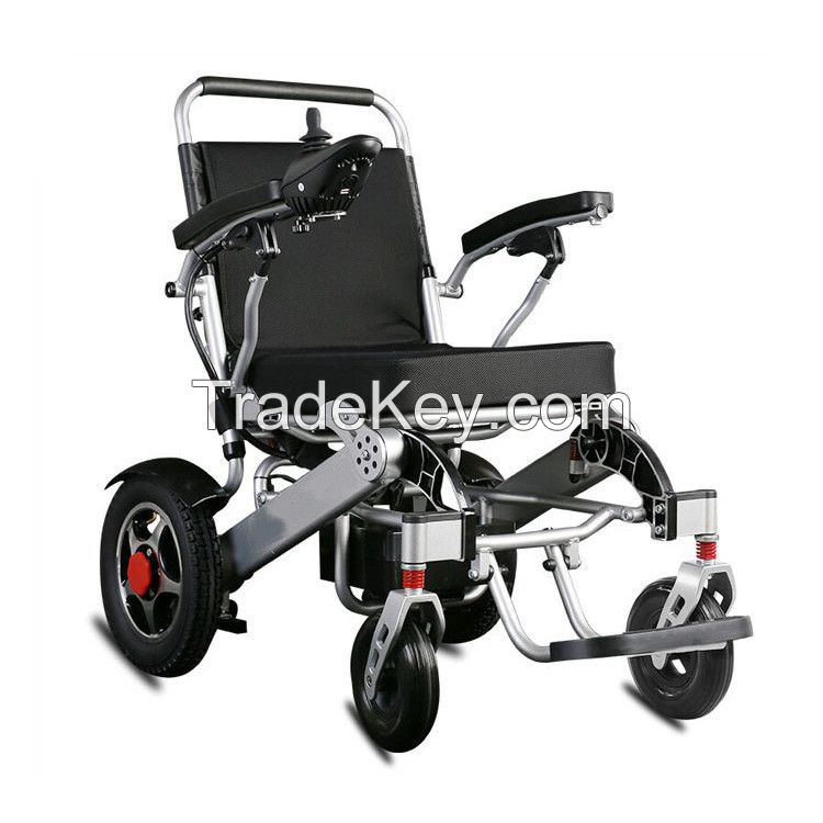 Cheap Carbon Steel Frame 2 PCS Battery Handcycle Electric 24V 250W Electric Wheelchair