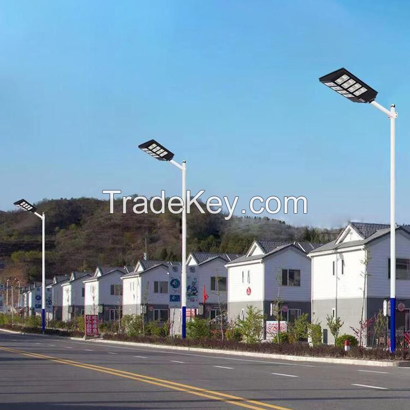 Energy Saving IP65 Waterproof LED Street Light Remote Control 180W Integrated Solar Street Light