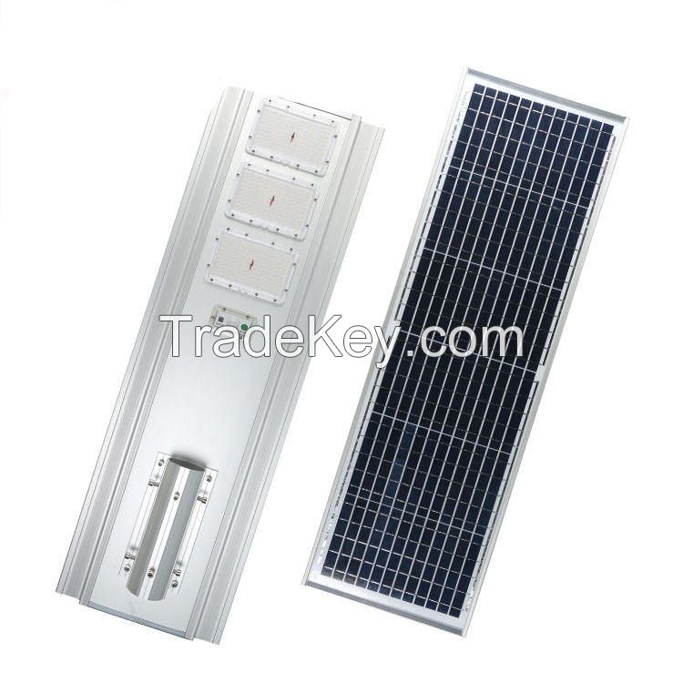 High Lumen Highway Waterproof Ip65 Led All In One Solar Street Light With Remote