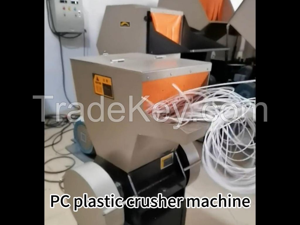 Big Plastic crusher shredding equipment for crushing soft PVC door curtain,Wood plastic window/door