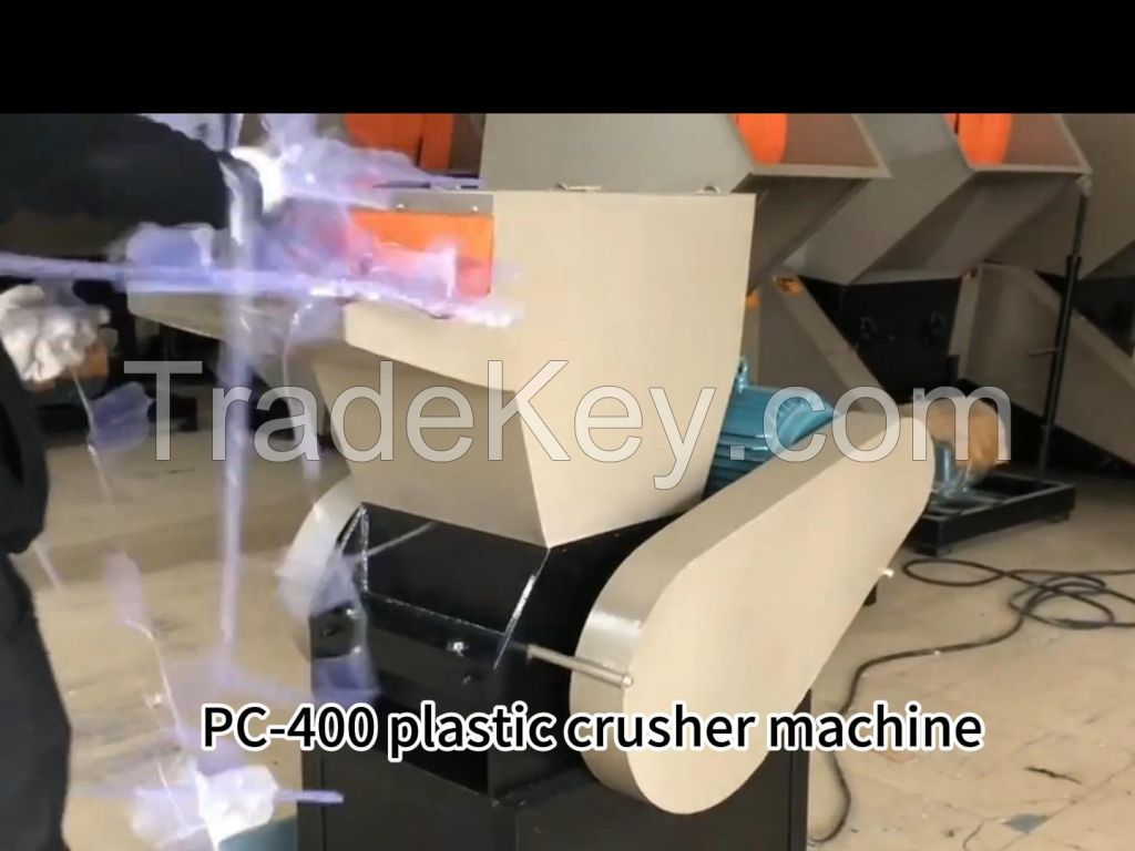 Waste management scrap plastic crusher shredder grinder machine for injection molding