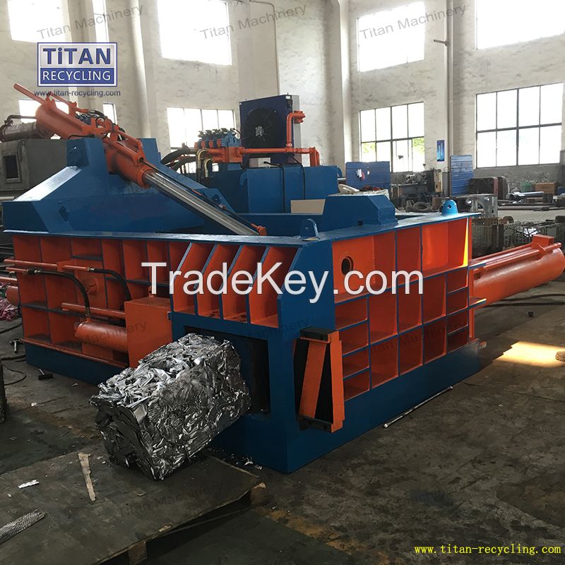 Waste Steel Plate Aluminum Ubc Cans Scrap Metal Baler with CE Approved