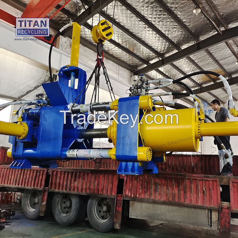 Titan Hydraulic Aluminum Chips Briquette Making Machine for Recycling