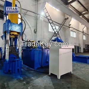 Vertical Hydraulic Metal Chips Briquetting Press Machine for Metal Recycling