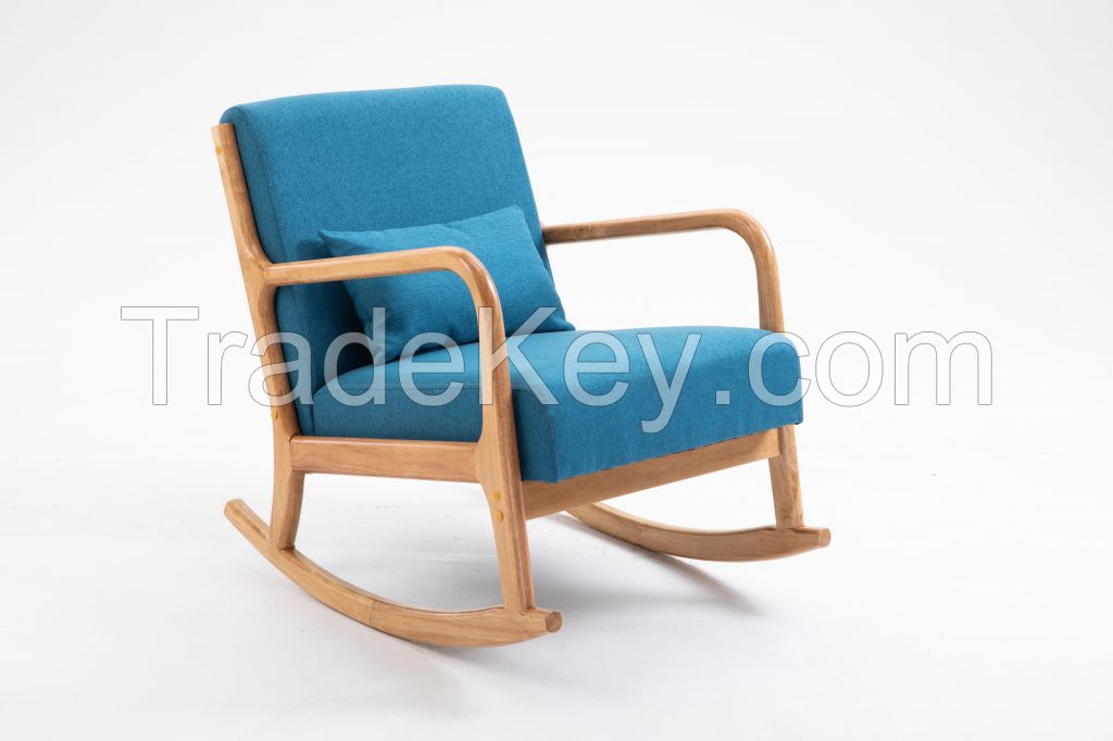 wooden base armchair