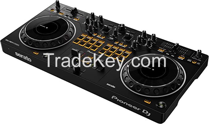 Pioneer Pro DJ Bundle with DDJ-REV1 + DM-40 Set + HDJ-X5 Headphones