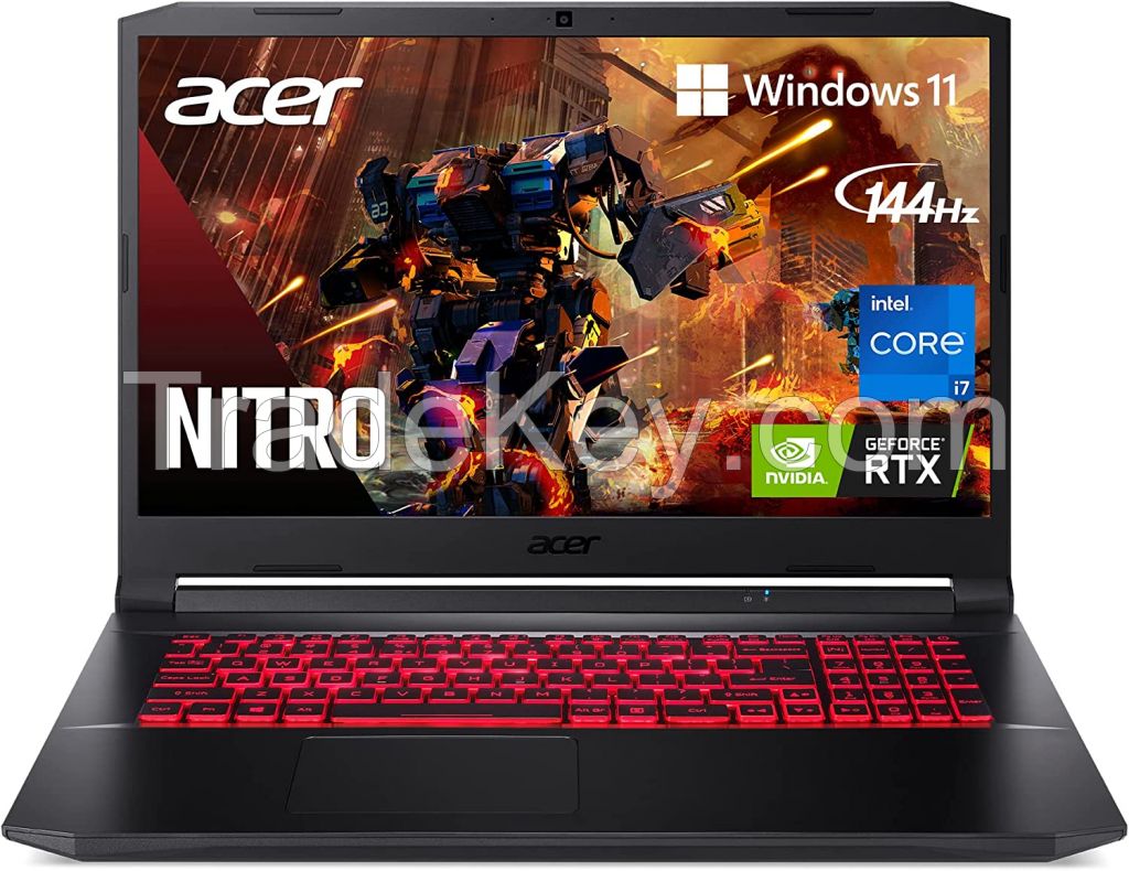 Acer Nitro 5 AN517-54-79L1 Gaming Laptop | Intel Core i7-11800H | NVIDIA GeForce RTX 3050Ti Laptop GPU | 17.3" FHD 144Hz IPS Display | 16GB DDR4 | 1TB NVMe SSD | Killer Wi-Fi 6 | Backlit KB | Win 11