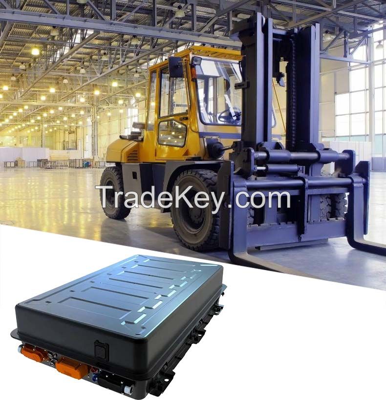 80V 560Ah Electric Forklift Lithium Battery Pack with BMS, specification for Forklift Truck Still RX60-50, Nominal capacity 560A, Lithium iron phosphate battery