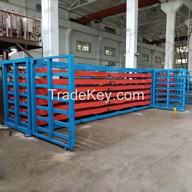 Sheet metal storage Solution Max weight 5tons per layer Industrial Sheets Metal Rack