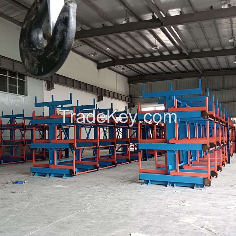 Long Tubing Storage Solutions Double Side Heavy Duty Cantilever Racking system 