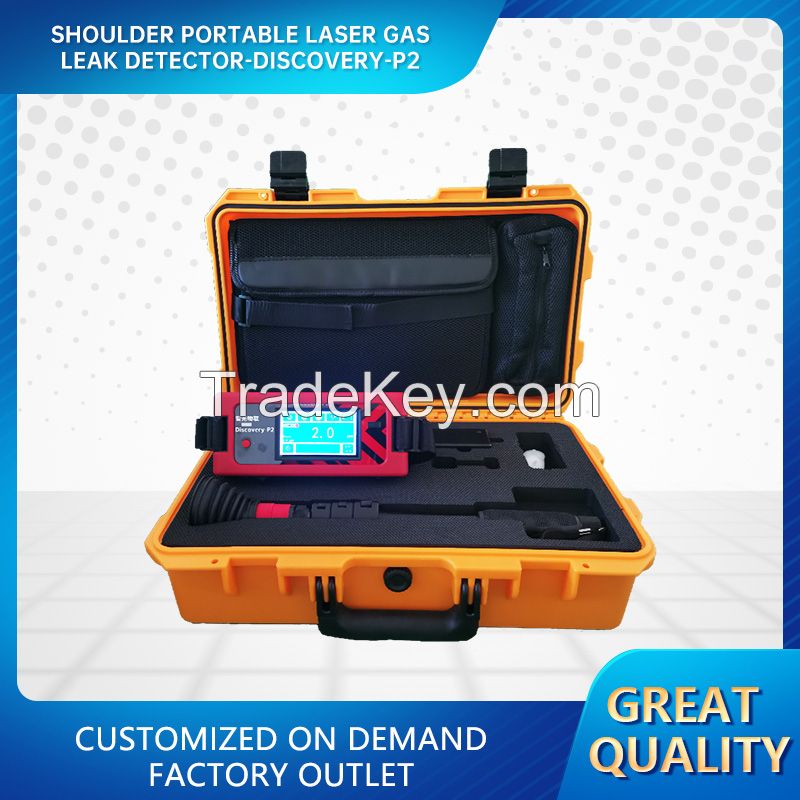 A shoulder portable laser gas leak detector Discovery-P2 with faster speed, higher sensitivity, and longer lifespan/Pre-sale deposit