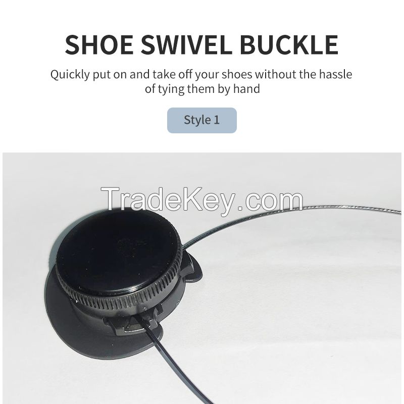 Shoe swivel buckle style 2
