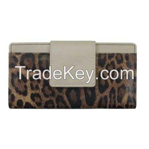 Printed Women Leather Wallet